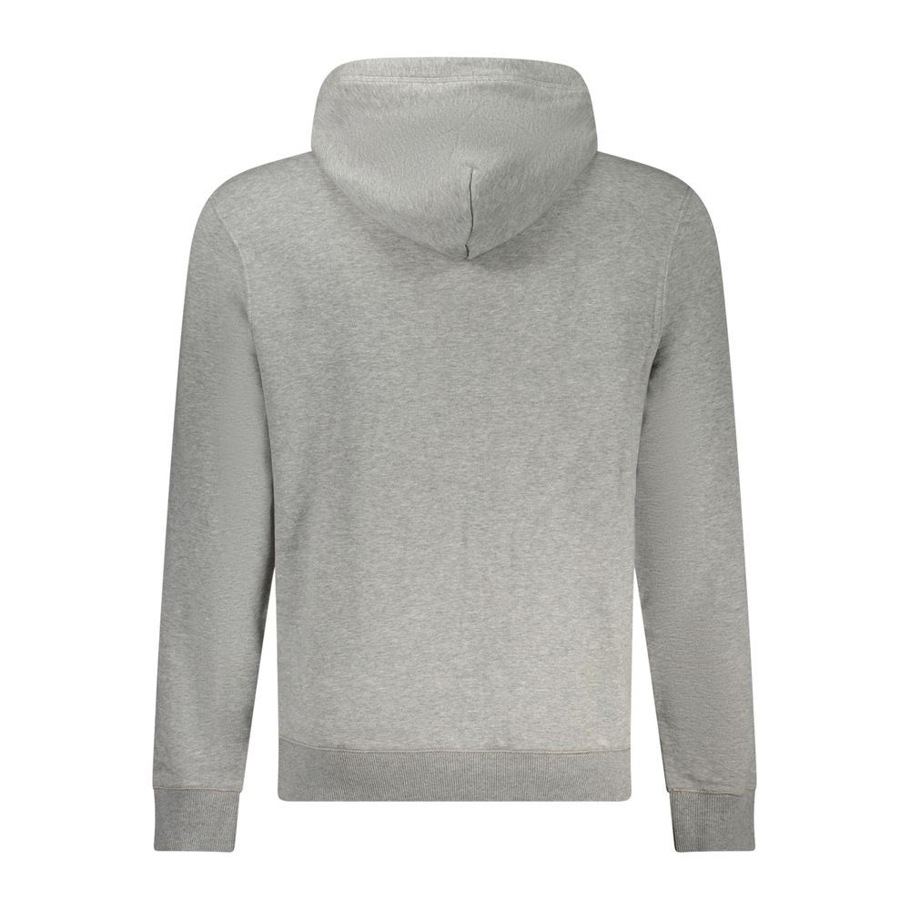 Napapijri Gray Cotton Hoodie