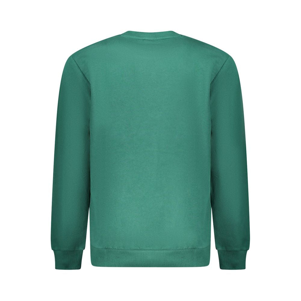 Fila Green Cotton Sweater - Stylish Comfort for Everyday Wear
