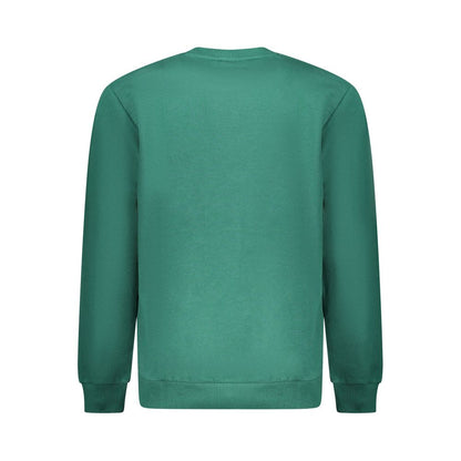 Fila Green Cotton Sweater - Stylish Comfort for Everyday Wear