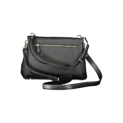 Guess Jeans Black Polyethylene Handbag - SILVYE BAG