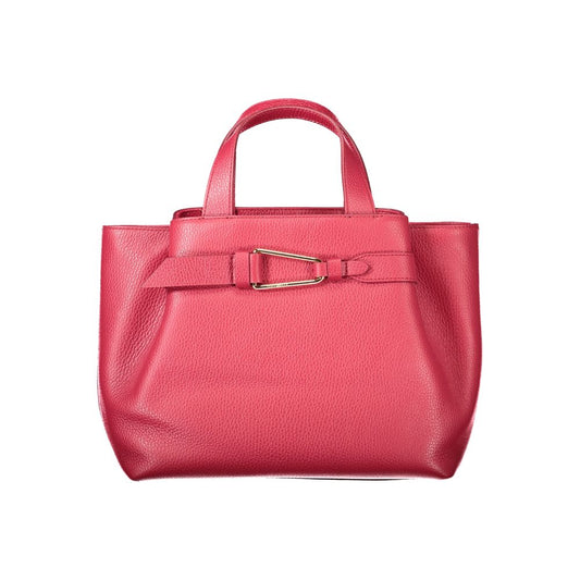 Coccinelle Red Leather Handbag - Malory Bag