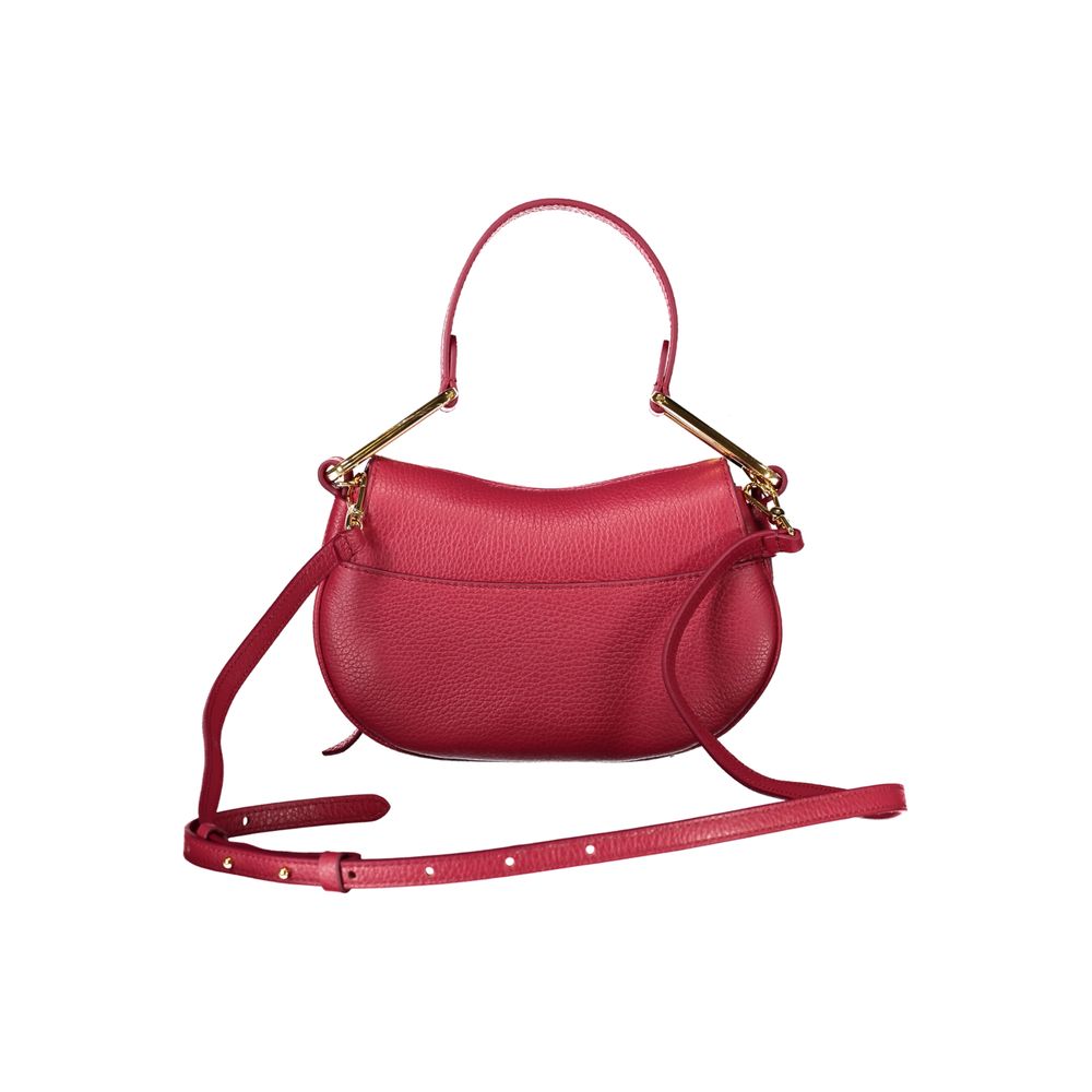 Coccinelle Red Leather Handbag - Magie Soft Bag