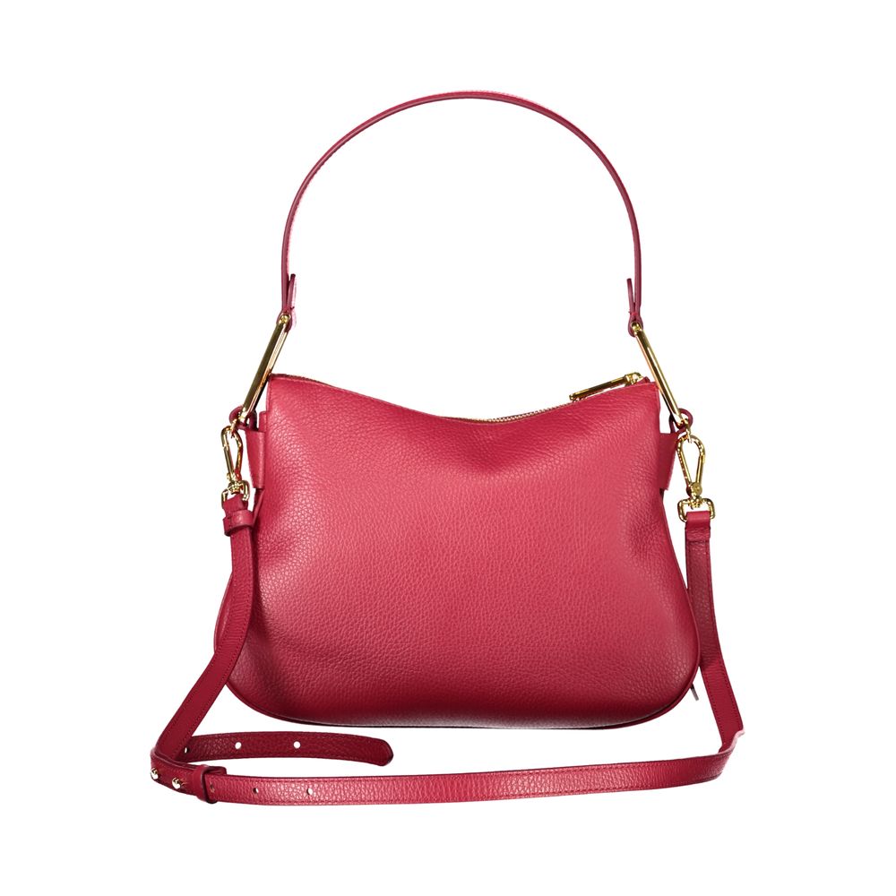Coccinelle Red Leather Handbag - Magie Soft Bag