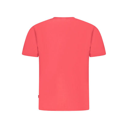 Pepe Jeans Red Cotton T-Shirt - Sustainable Style