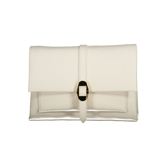 Coccinelle White Leather Dorian Handbag