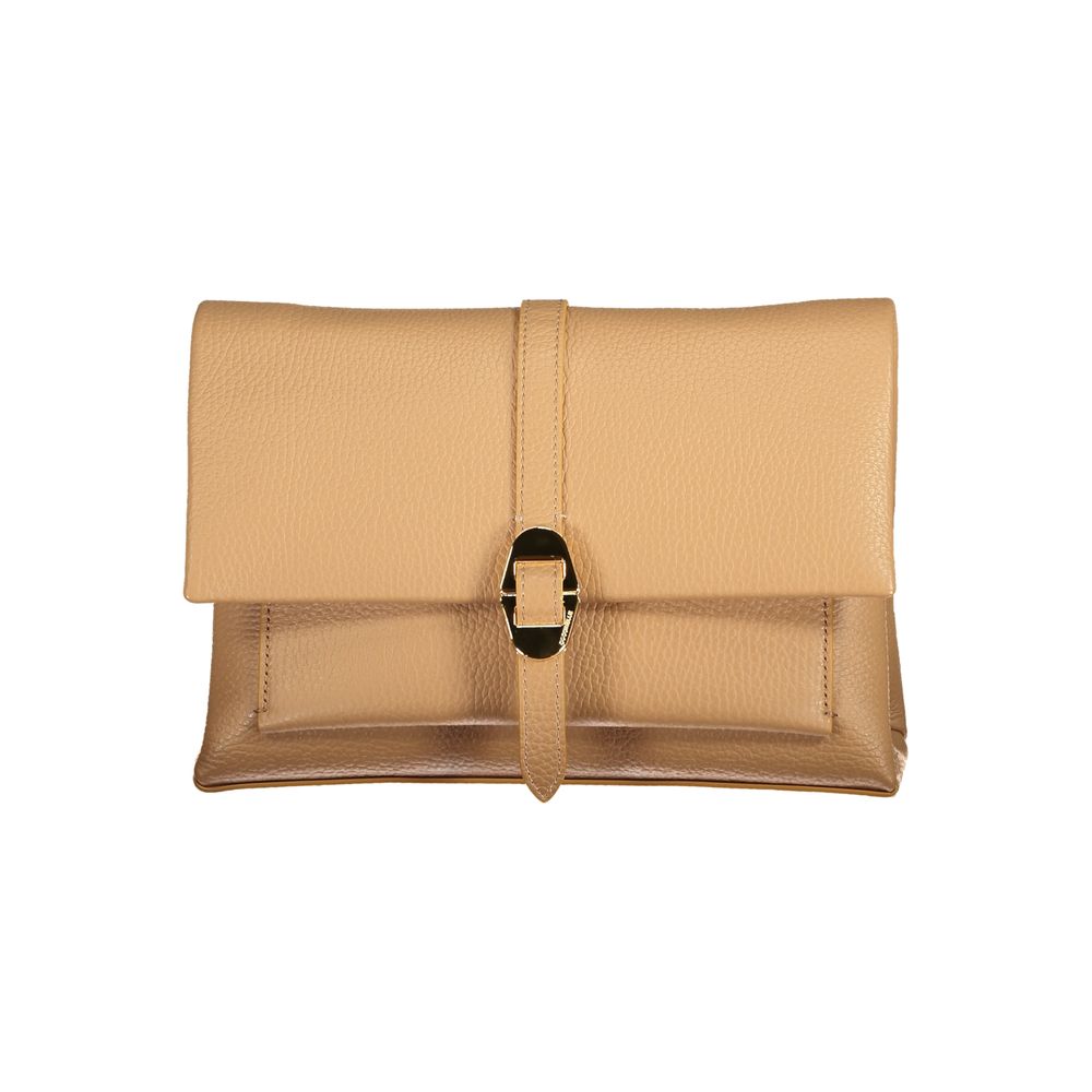 Coccinelle Brown Leather Dorian Bag