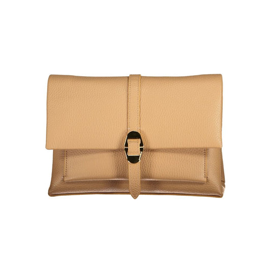 Coccinelle Brown Leather Dorian Bag