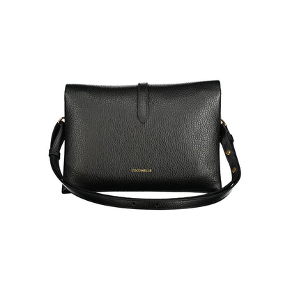 Coccinelle Black Leather Dorian Handbag