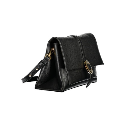 Coccinelle Black Leather Dorian Handbag
