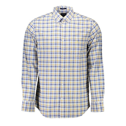 Gant Yellow Cotton Shirt - Classic Long-Sleeved Style