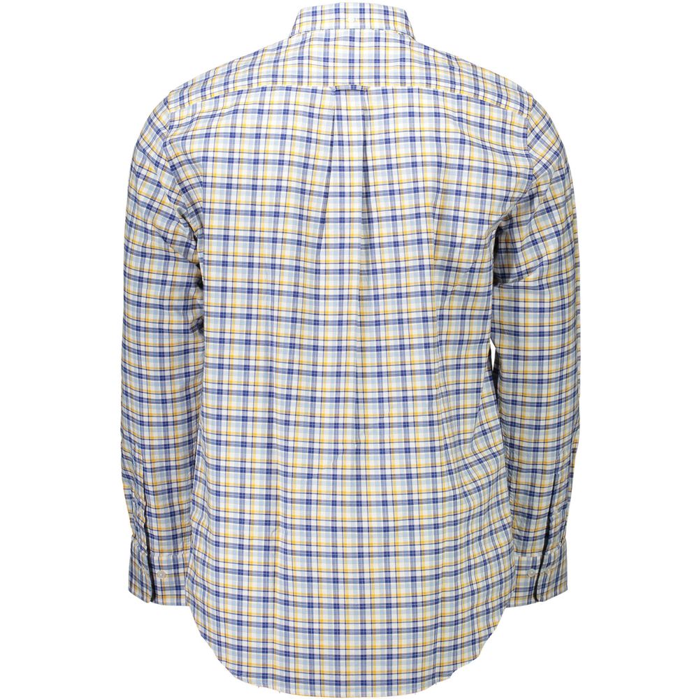 Gant Yellow Cotton Shirt - Classic Long-Sleeved Style