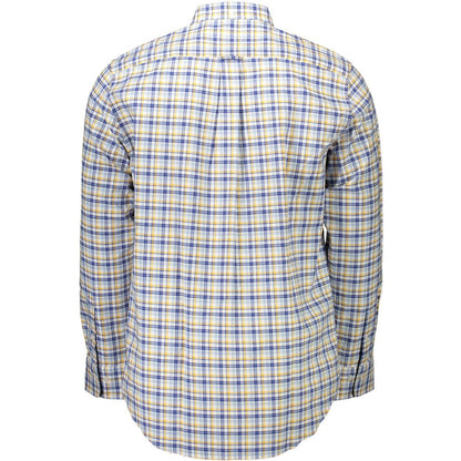Gant Yellow Cotton Shirt - Classic Long-Sleeved Style