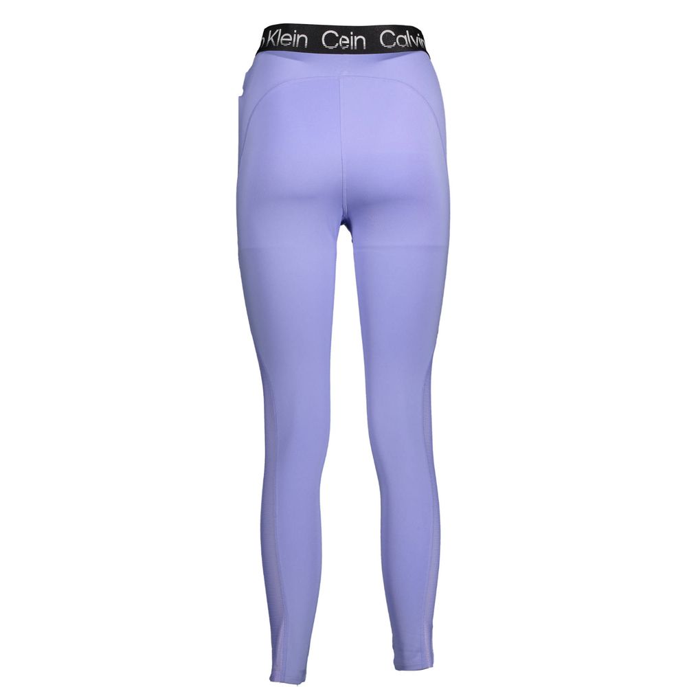 Calvin Klein Purple Cotton Leggings