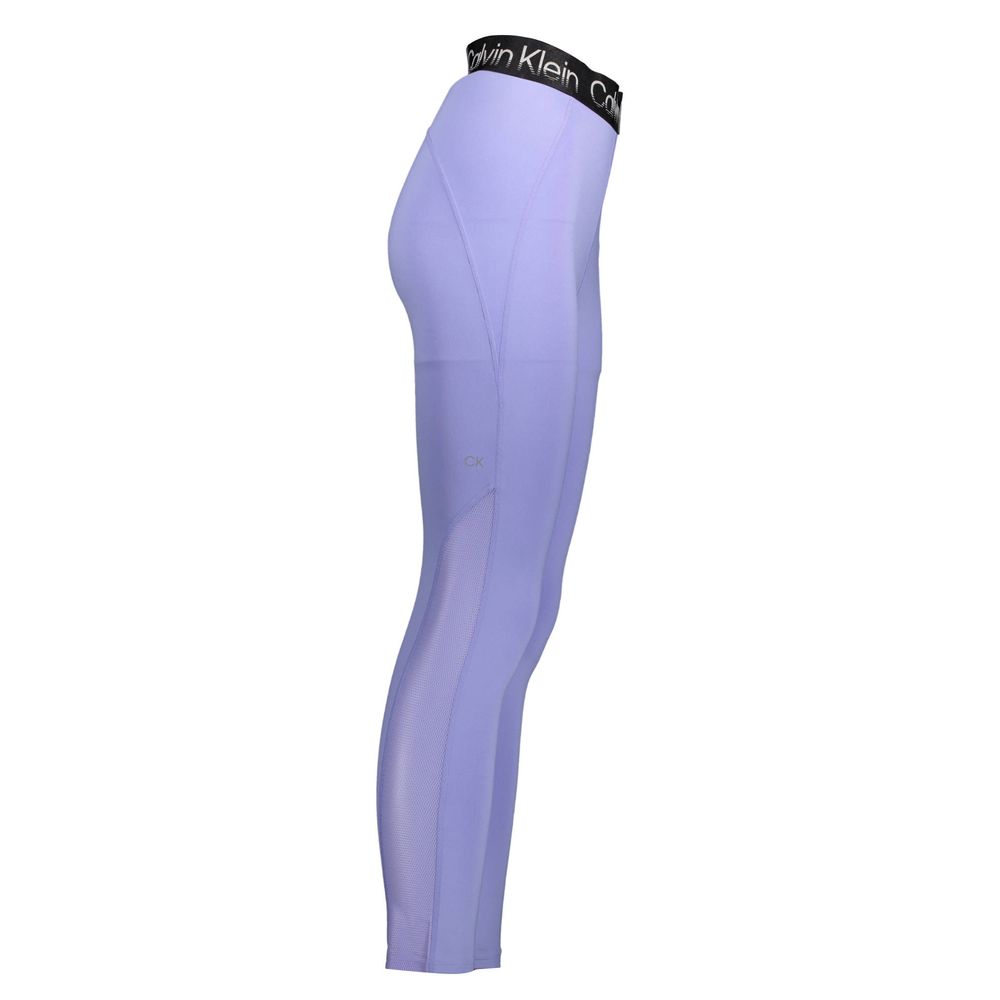 Calvin Klein Purple Cotton Leggings