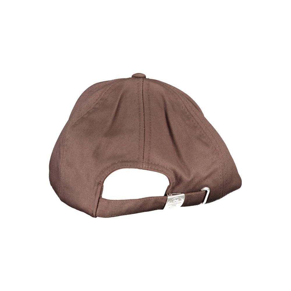 North Sails Brown Cotton Cap with Visor