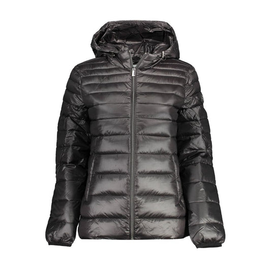 U.S. POLO ASSN. Black Nylon Jacket with Hood