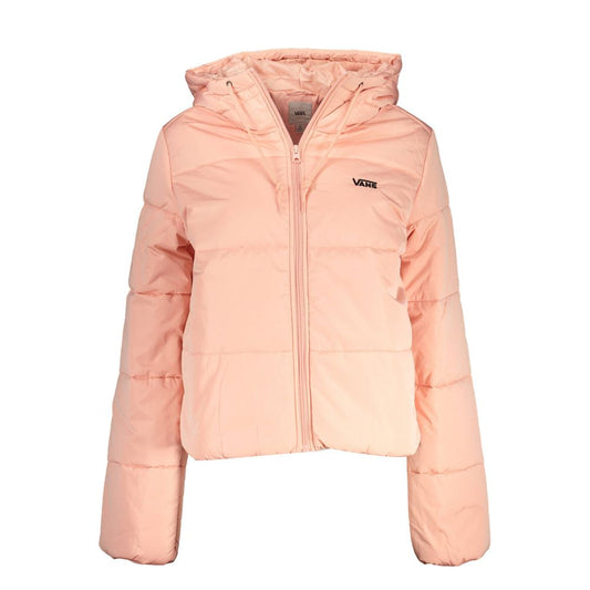 Vans Pink Polyester Jacket with Hood