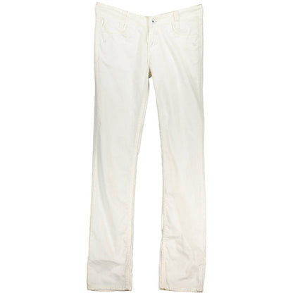 Blend White Cotton Jeans & Pant - Stylish and Comfortable