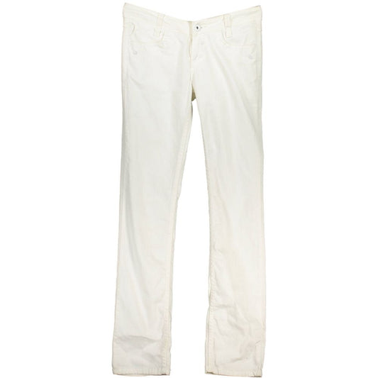 Blend White Cotton Jeans & Pant - Stylish and Comfortable