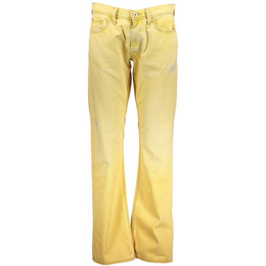 Meltin'Pot Yellow Cotton Jeans & Pant - Stylish Comfort for Every Occasion