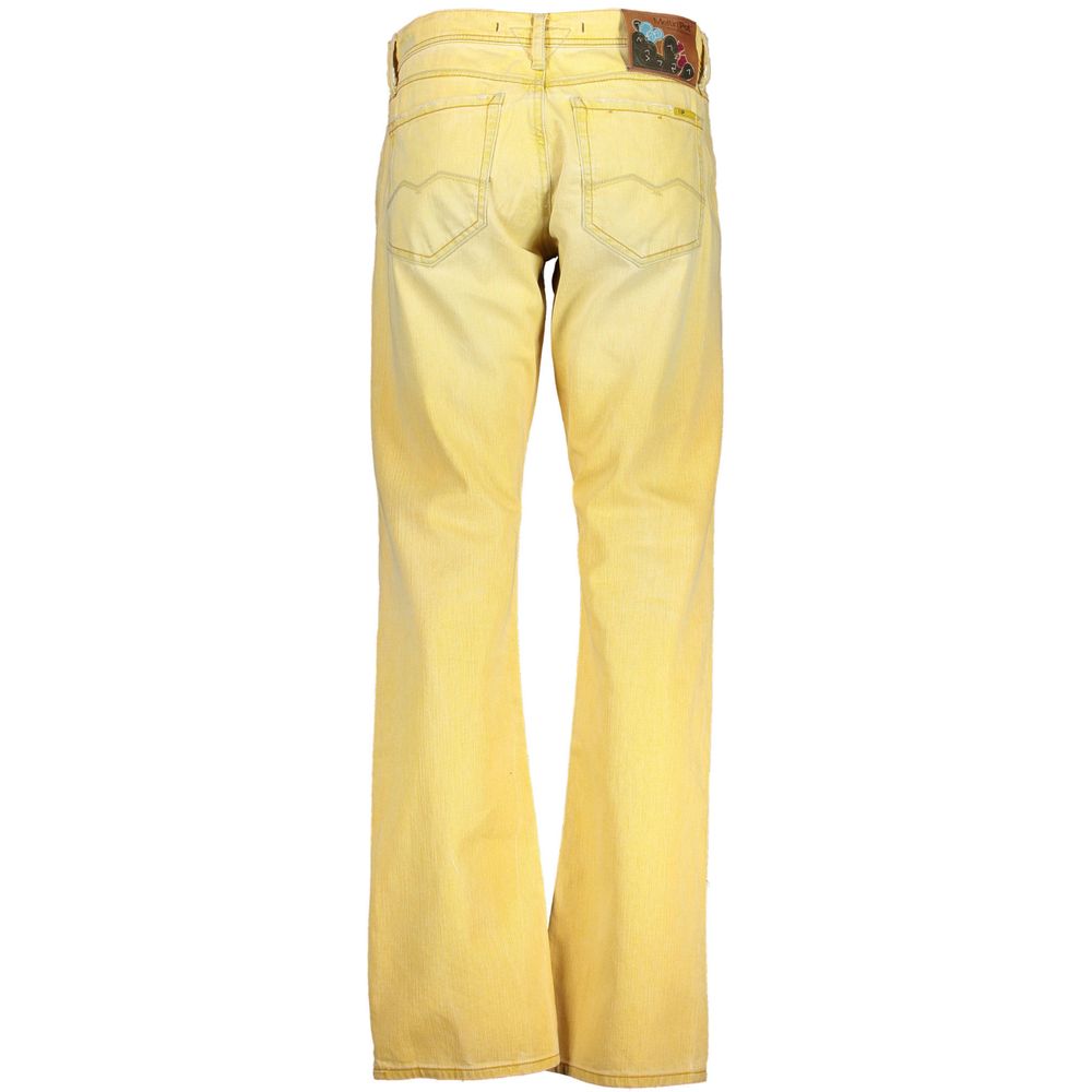 Meltin'Pot Yellow Cotton Jeans & Pant - Stylish Comfort for Every Occasion