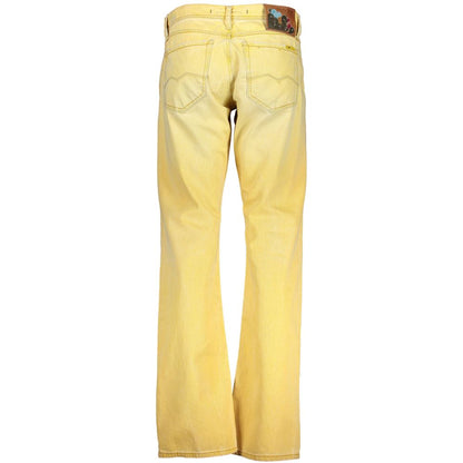Meltin'Pot Yellow Cotton Jeans & Pant - Stylish Comfort for Every Occasion