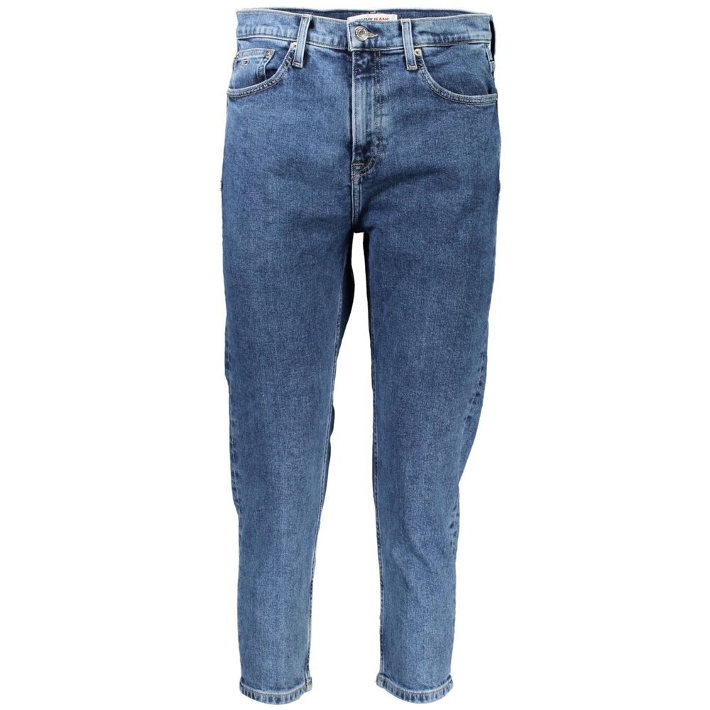 Tommy Hilfiger Blue Cotton Izzie Slim Fit Jeans