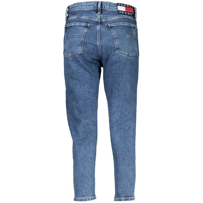 Tommy Hilfiger Blue Cotton Izzie Slim Fit Jeans