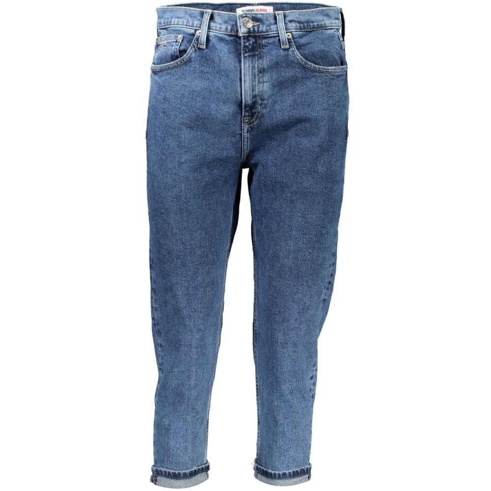 Tommy Hilfiger Blue Cotton Izzie Slim Fit Jeans