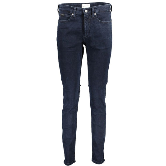 Calvin Klein Blue Cotton Jeans
