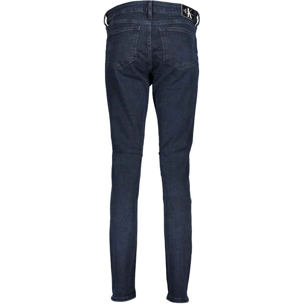 Calvin Klein Blue Cotton Jeans