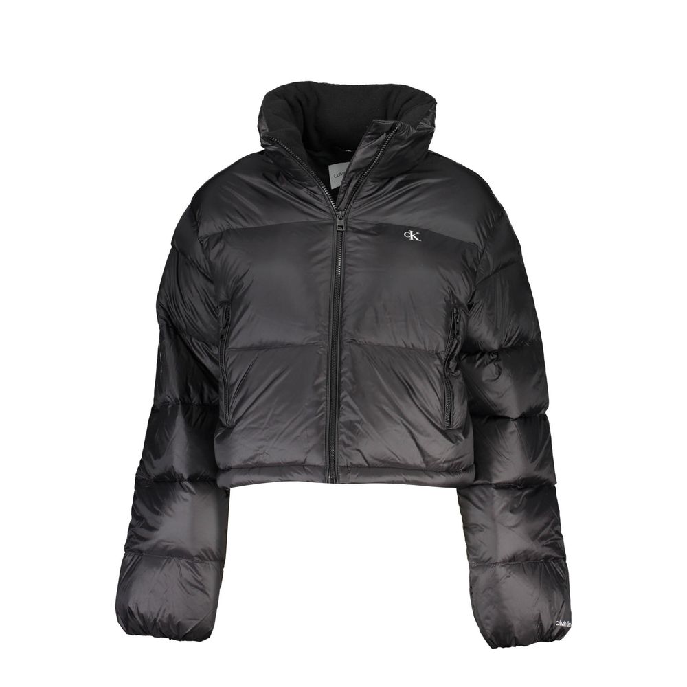 Calvin Klein Black Polyamide Short Jacket