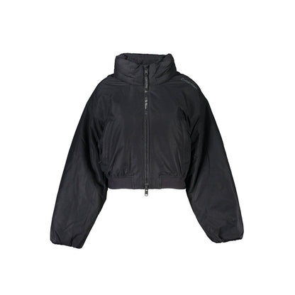 Calvin Klein Black Polyester Waterproof Jacket