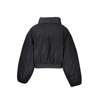 Calvin Klein Black Polyester Waterproof Jacket