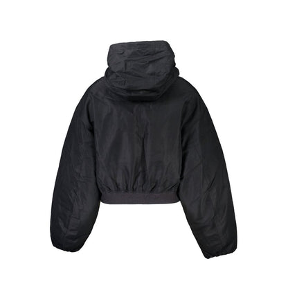 Calvin Klein Black Polyester Waterproof Jacket