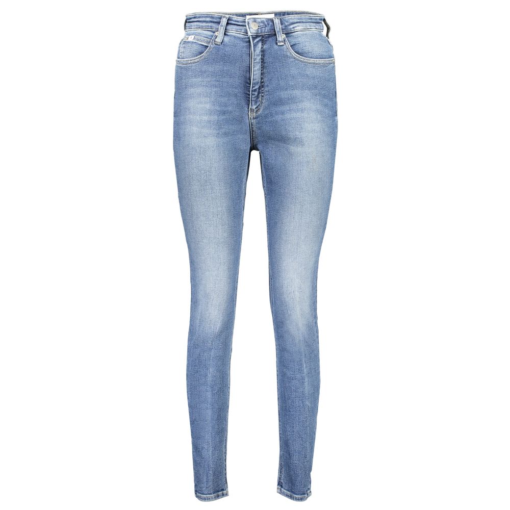 Calvin Klein Blue High Rise Skinny Jeans