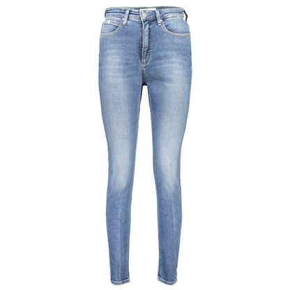 Calvin Klein Blue High Rise Skinny Jeans