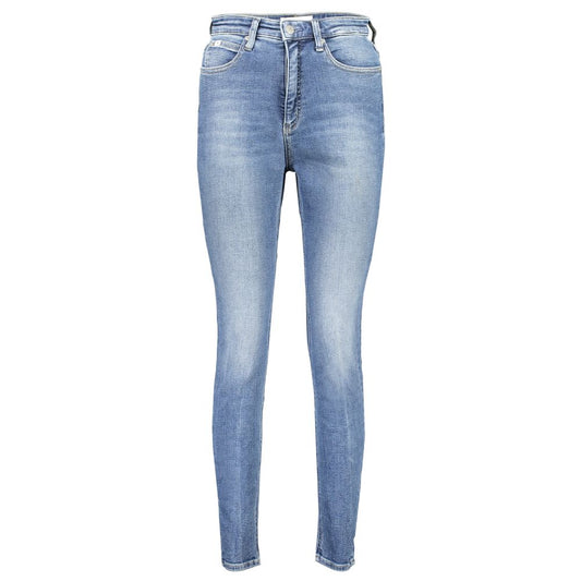 Calvin Klein Blue High Rise Skinny Jeans