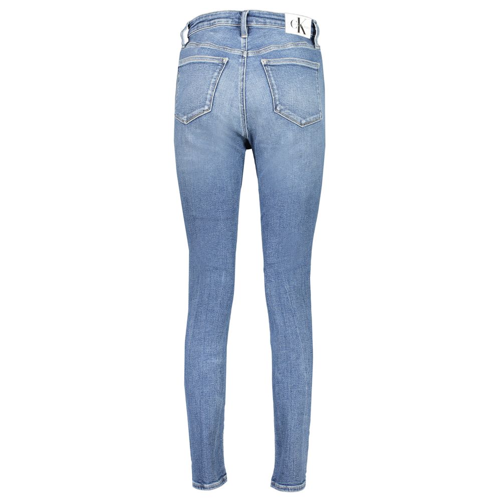 Calvin Klein Blue High Rise Skinny Jeans