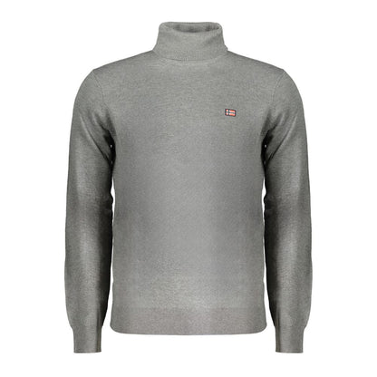 Norway 1963 Gray Polyester Turtleneck Sweater