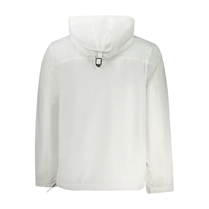 Napapijri White Polyamide Rainforest Jacket