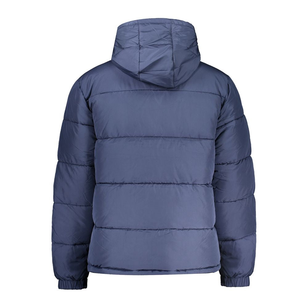 Fila Blue Polyester Jacket - Stylish and Functional Outwear