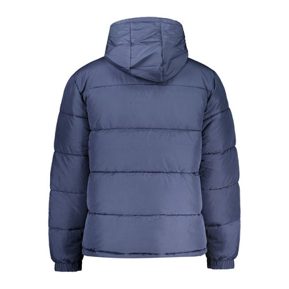 Fila Blue Polyester Jacket - Stylish and Functional Outwear