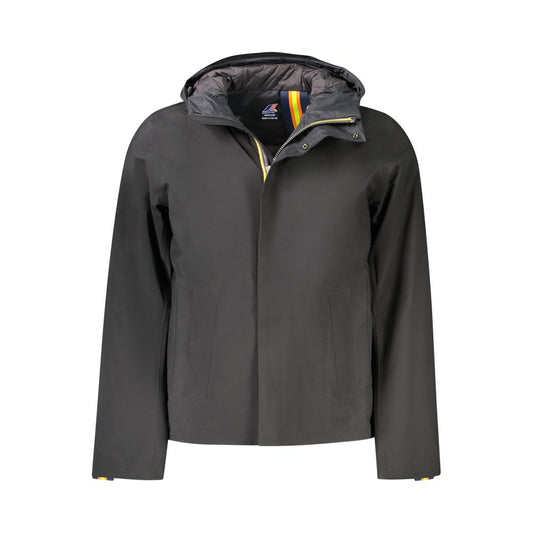 K-WAY Black Polyester Jacket - Ultimate Comfort and Style