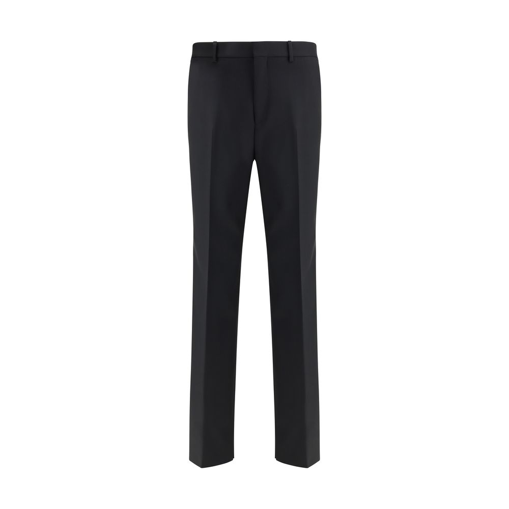 Gucci Wool Pants with Double G Embroidery