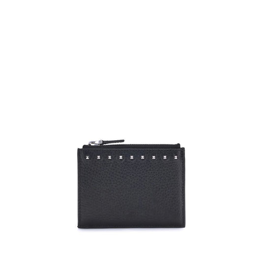 Valentino Garavani Rockstud Card Holder - Luxury Leather Accessory