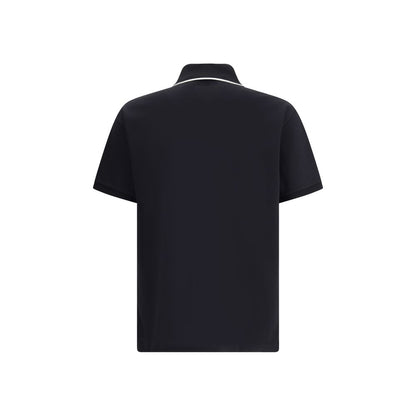 Gucci Black Cotton Polo Shirt - Timeless Elegance Meets Sporty Sophistication
