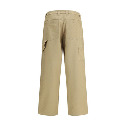 Gucci Cotton Pants with Distinctive GG Pattern