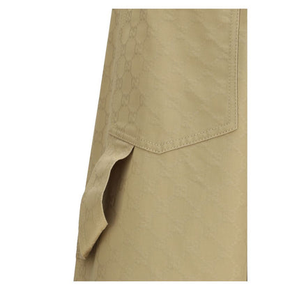Gucci Cotton Pants with Distinctive GG Pattern