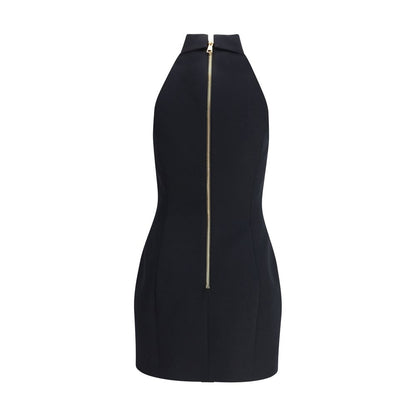 Balmain Sleeveless Short Dress - Structured Elegance Redefined